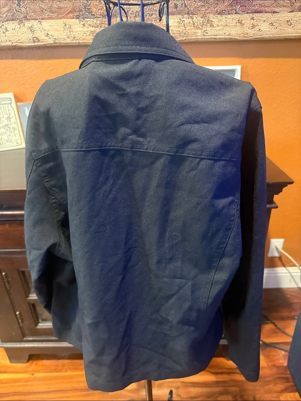 Tall Girl XL Black Zip-Front Jacket